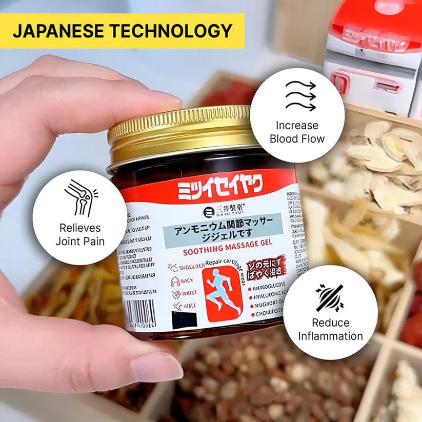 Japanese Instant Pain Relief Massage Gel (BUY 1 GET 1 FREE)