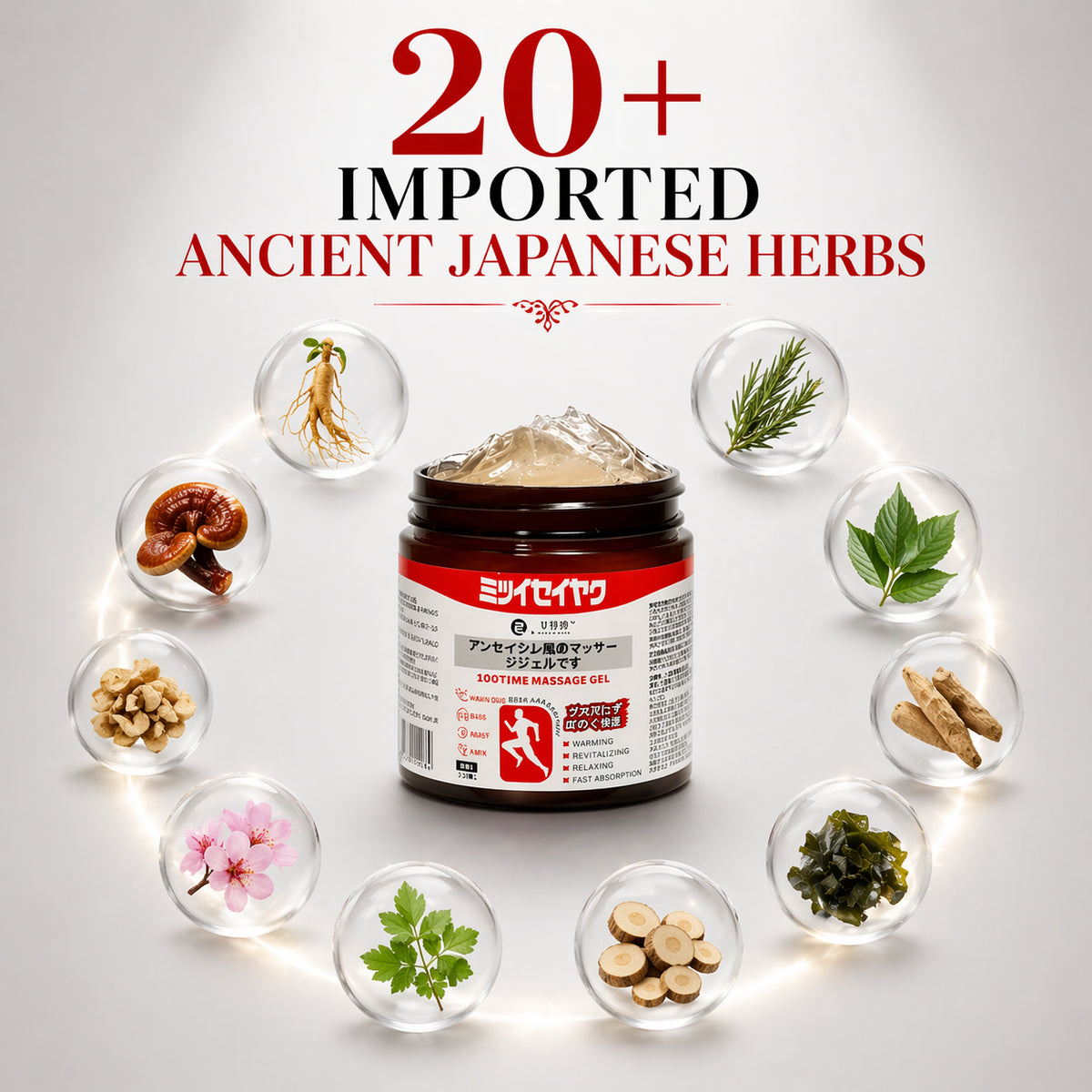 Japanese Instant Pain Relief Massage Gel (BUY 1 GET 1 FREE)